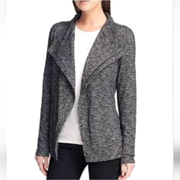 G.H. Bass & Co. sweater jacket, Full Zip, Activewear, Outdoor,sz M, gray. - Picture 1 of 17